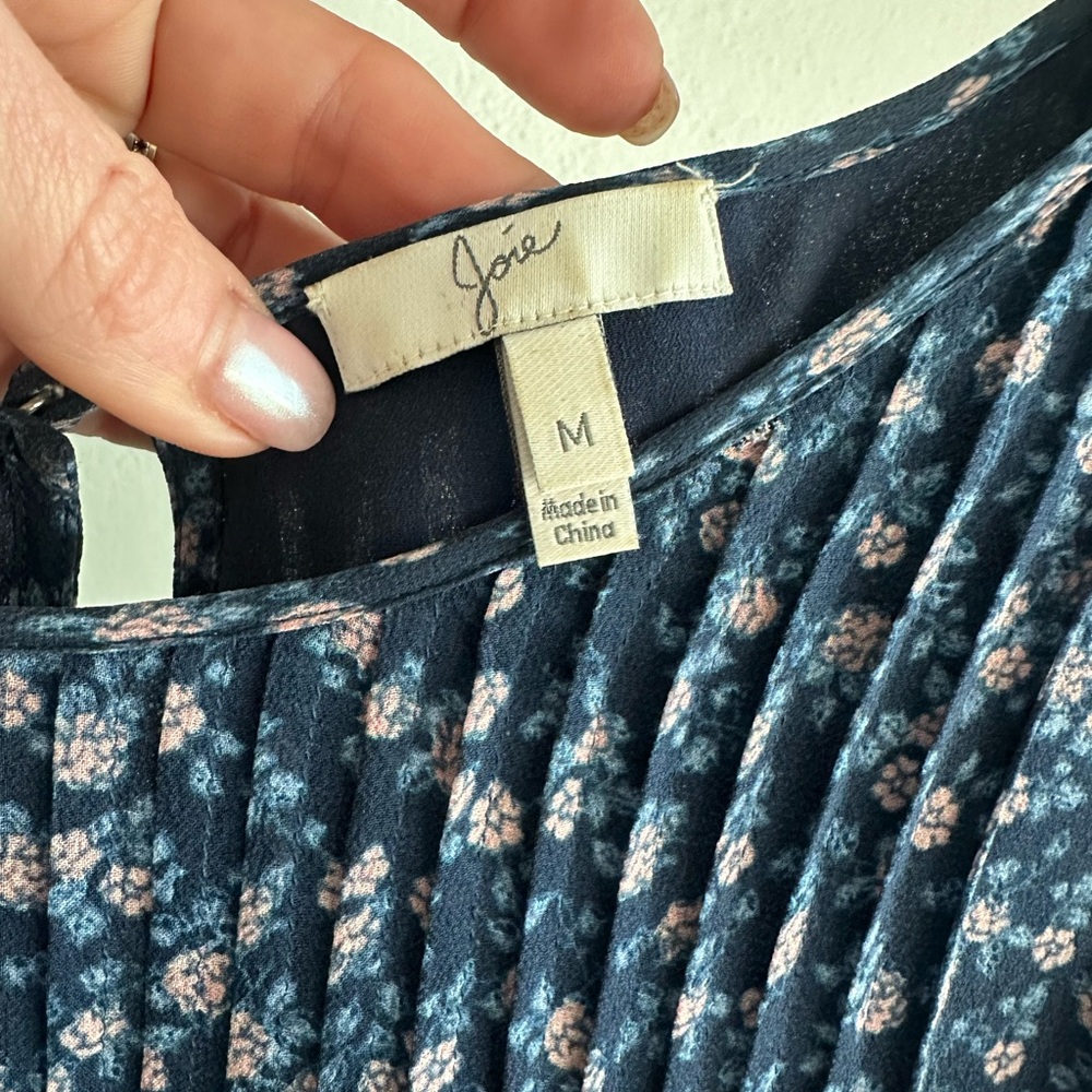 Joie Silk Flower Print Frock - image 3